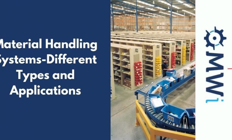 Material Handling Systems-Different Types and Applications