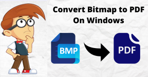 Convert Bitmap to PDF On Windows