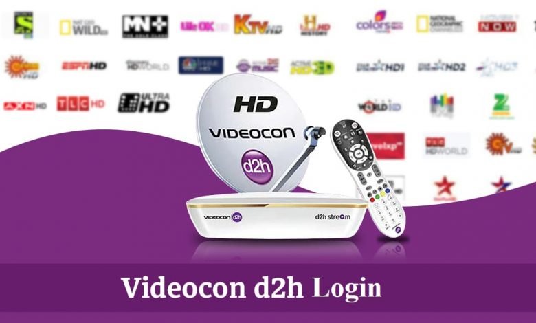 videocon d2h login