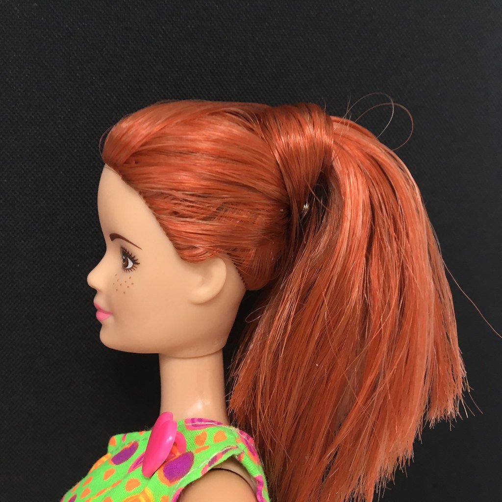 BARBIE-INSPIRED PONYTAIL EASY PROTECTIVE STYLE