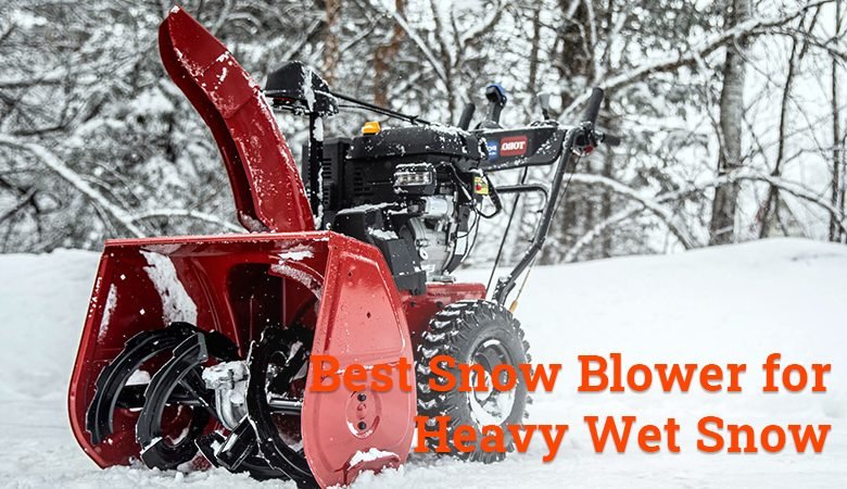 Best Snow Blower for Heavy Wet Snow