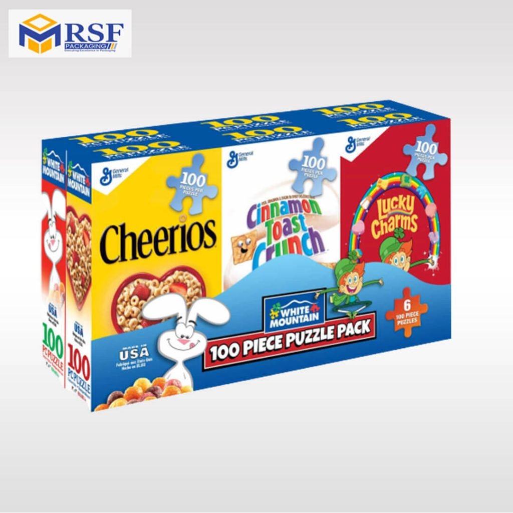 cereal boxes
