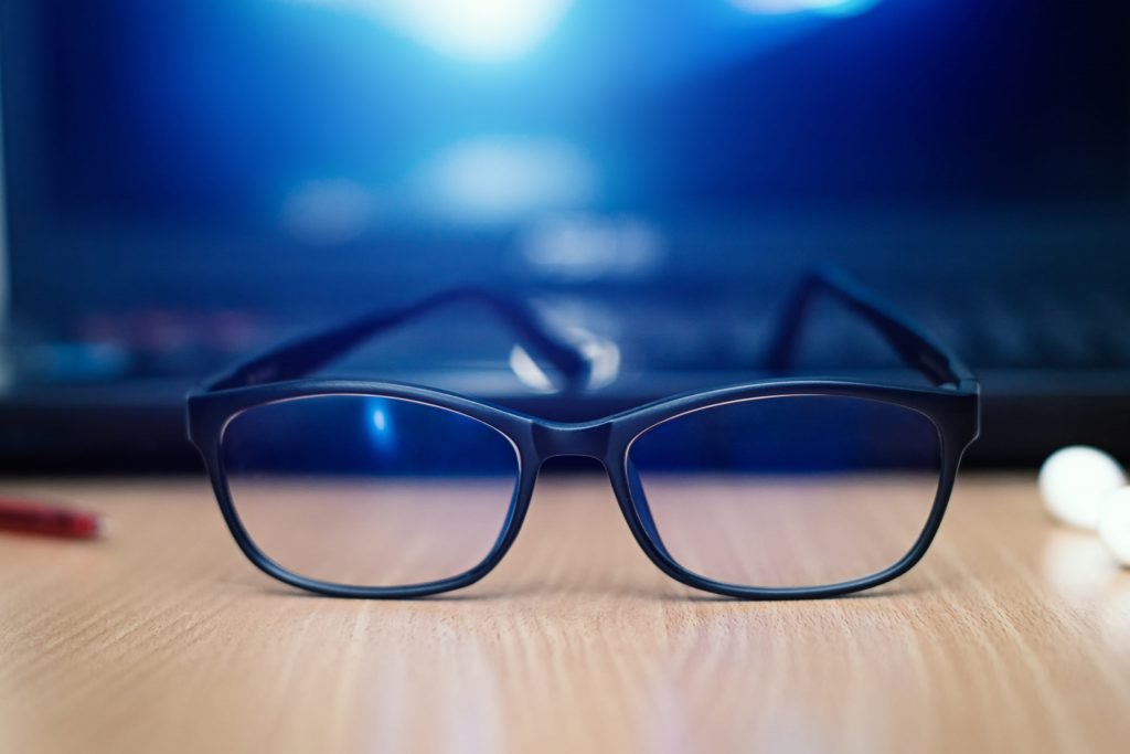 Blue light computer glasses