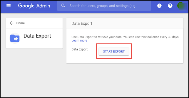 google export tool