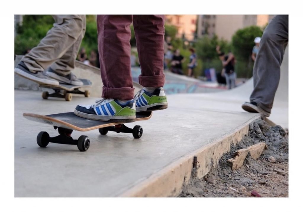 What is a top graphic on a skateboard?
