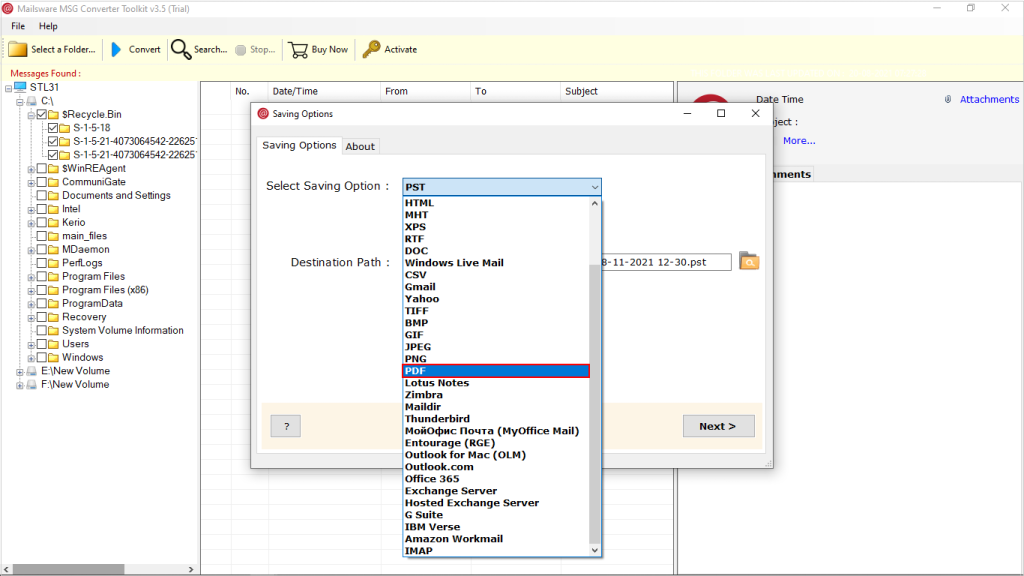 how-to-convert-outlook-mesages