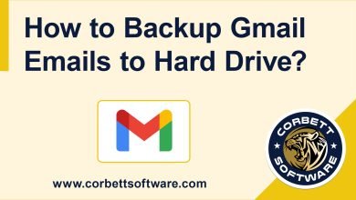 Backup Gmail Emails with Attachments to External Hard Drive
