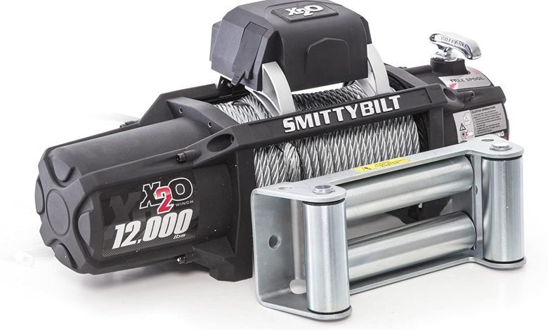 winch 12000 lb. Load Capacity for Jeep and truck