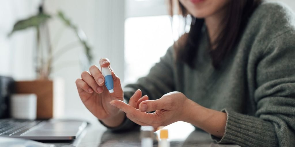 type 1 and type 2 diabetes