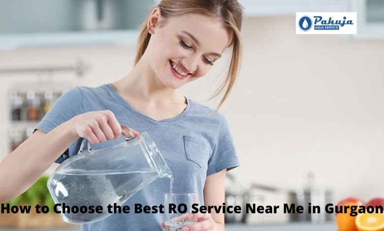 How to Choose the Best RO Service Near Me in Gurgaon