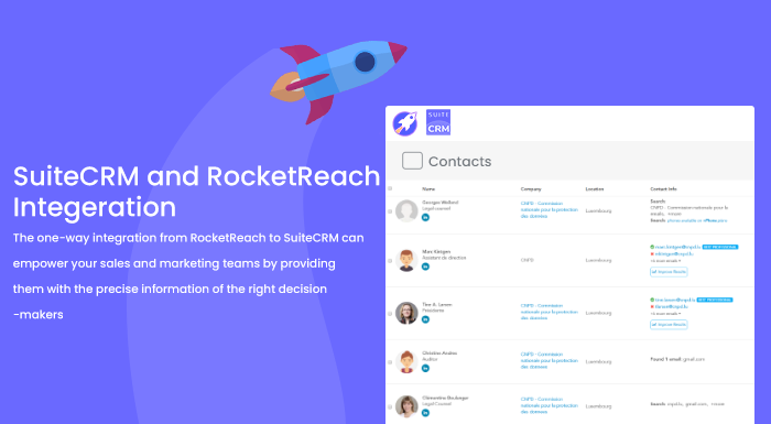 RocketReach Integration