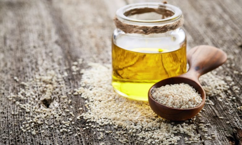 sesame oil for skin & hair